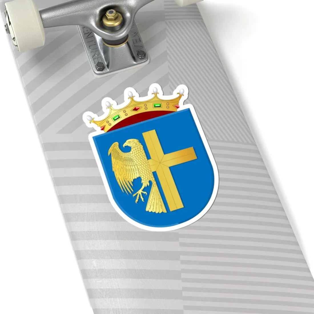Bunschoten wapen (Netherlands) (Coat of Arms) STICKER Vinyl Kiss-Cut Decal - The Sticker Space