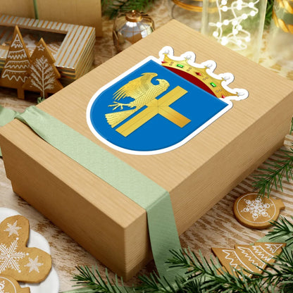 Bunschoten wapen (Netherlands) (Coat of Arms) STICKER Vinyl Kiss-Cut Decal - The Sticker Space