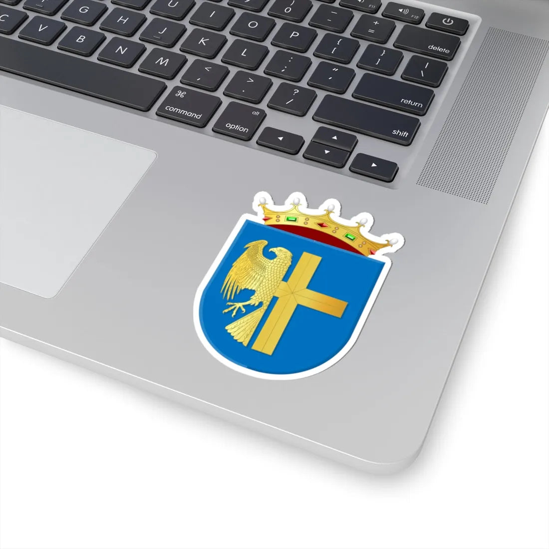 Bunschoten wapen (Netherlands) (Coat of Arms) STICKER Vinyl Kiss-Cut Decal - The Sticker Space