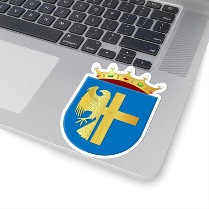 Bunschoten wapen (Netherlands) (Coat of Arms) STICKER Vinyl Kiss-Cut Decal - The Sticker Space