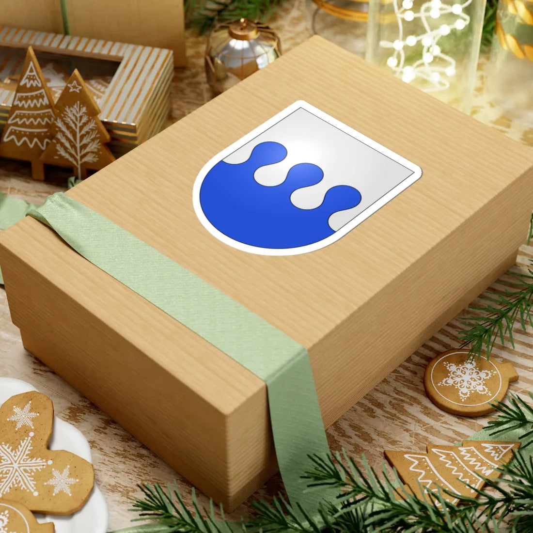 Buochs-coat of arms (Switzerland) (Coat of Arms) STICKER Vinyl Kiss-Cut Decal - The Sticker Space