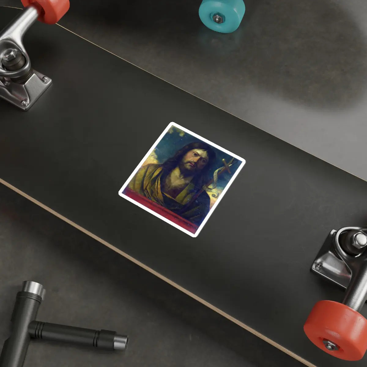 SKU:10274053535889927431 Sticker types:White Shape:Die-Cut Sizes:4" × 4"