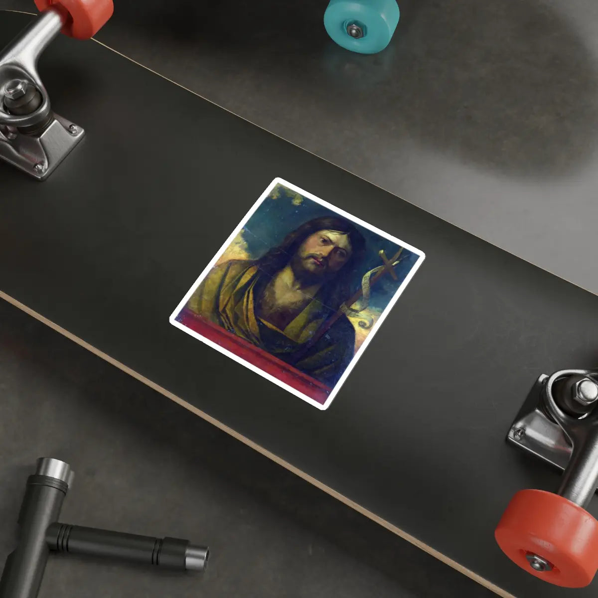 SKU:15255577855313380481 Sticker types:White Shape:Die-Cut Sizes:5" × 5"