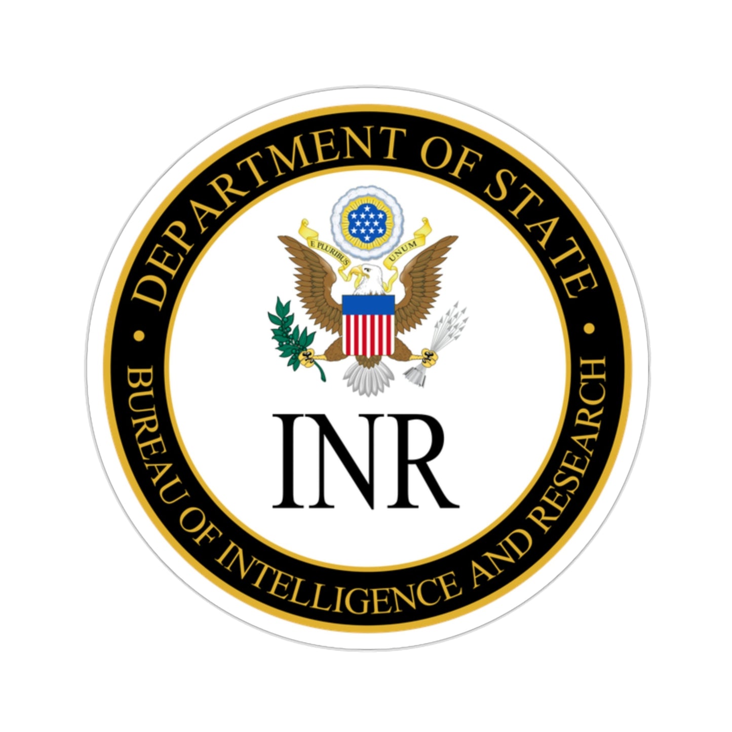 Bureau of Intelligence and Research STICKER Vinyl Die-Cut Decal-2 Inch-The Sticker Space