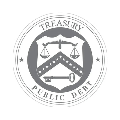 Bureau of the Public Debt STICKER Vinyl Die-Cut Decal - The Sticker Space