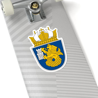Burgas-coat-of-arms (Bulgaria) (Coat of Arms) STICKER Vinyl Kiss-Cut Decal - The Sticker Space