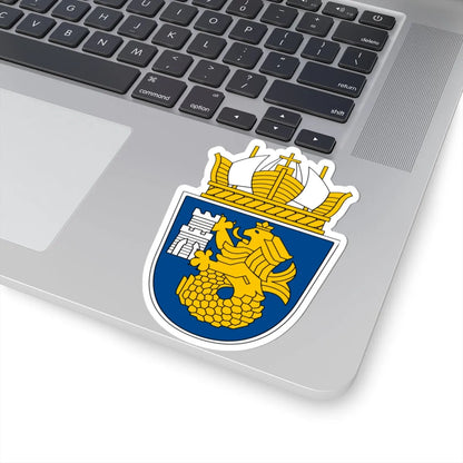 Burgas-coat-of-arms (Bulgaria) (Coat of Arms) STICKER Vinyl Kiss-Cut Decal - The Sticker Space