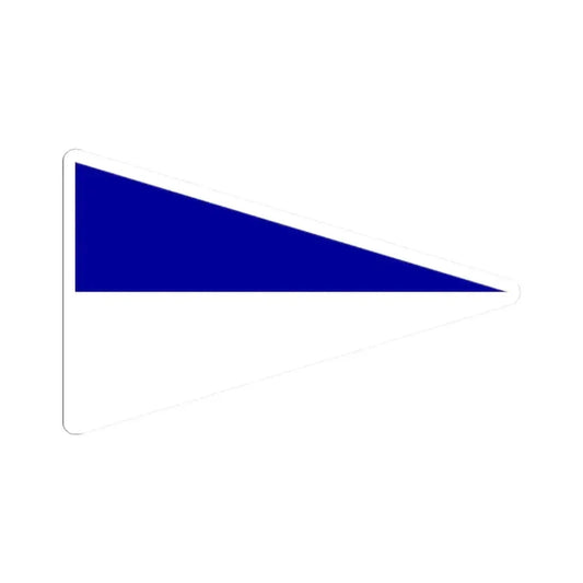 Burgee of Alamitos Bay YC (United States) STICKER Vinyl Kiss-Cut Decal 2 Inch White - The Sticker Space