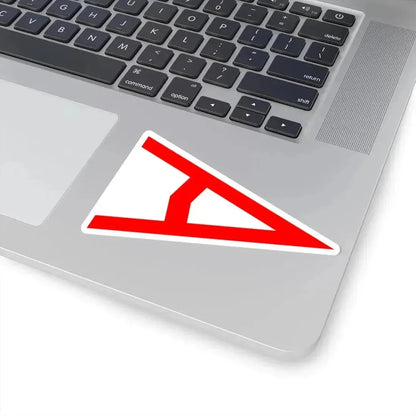 Burgee of Atlantic YC (United States) STICKER Vinyl Kiss-Cut Decal - The Sticker Space