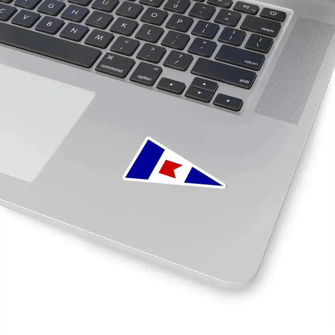 Burgee of Bow Mar YC (United States) STICKER Vinyl Kiss-Cut Decal - The Sticker Space