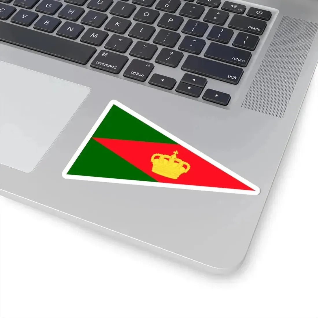 Burgee of Bruxelles Royal YC (Belgium) STICKER Vinyl Kiss-Cut Decal - The Sticker Space