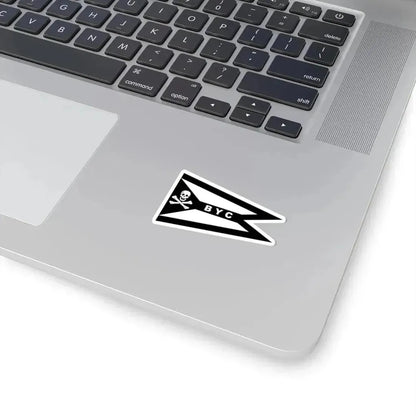 Burgee of Buccaneer YC Alabama (United States) STICKER Vinyl Kiss-Cut Decal - The Sticker Space