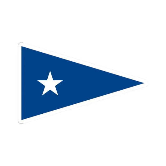 Burgee of Buffalo YC (United States) STICKER Vinyl Kiss-Cut Decal 2 Inch White - The Sticker Space