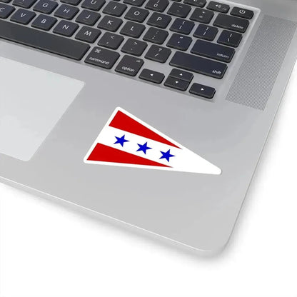 Burgee of Cedar Point YC (United States) STICKER Vinyl Kiss-Cut Decal - The Sticker Space