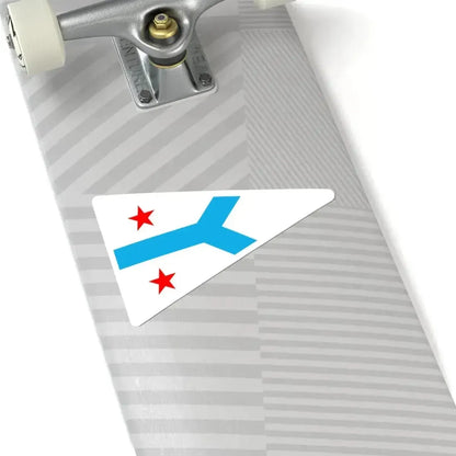 Burgee of Chicago Corinthian YC (United States) STICKER Vinyl Kiss-Cut Decal - The Sticker Space