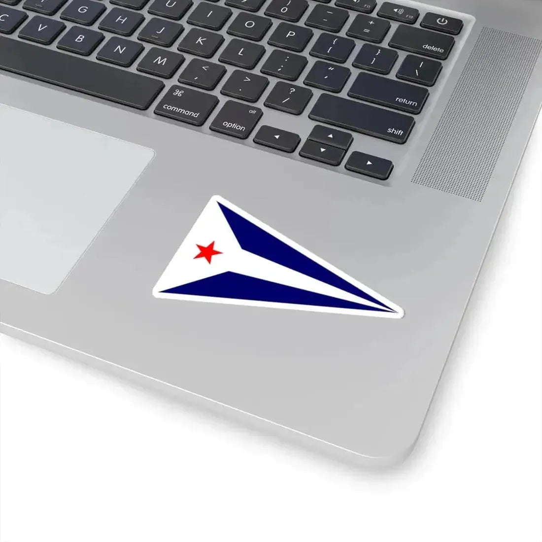 Burgee of Chicago Yacht Club (United States) STICKER Vinyl Kiss-Cut Decal - The Sticker Space