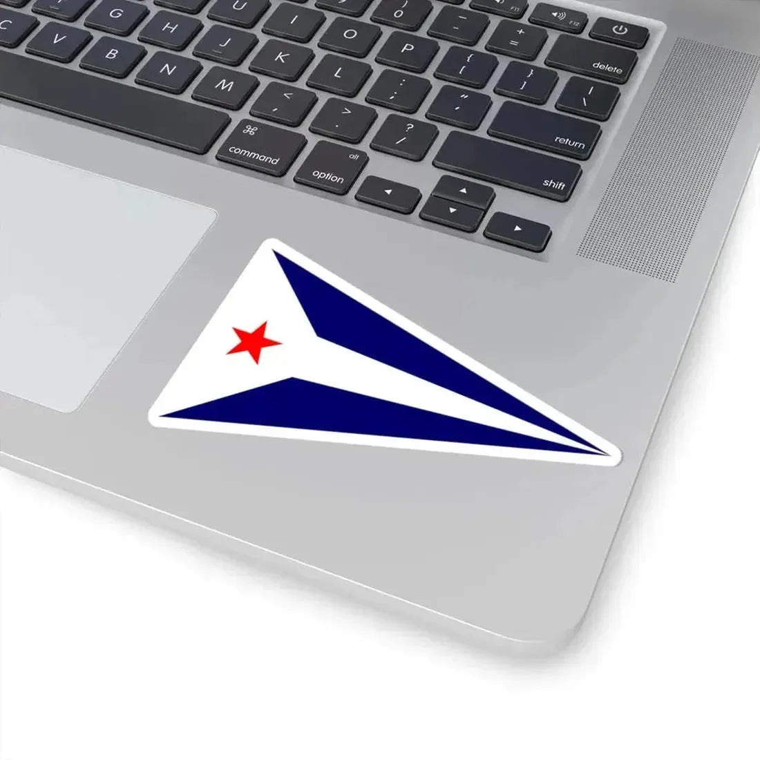 Burgee of Chicago Yacht Club (United States) STICKER Vinyl Kiss-Cut Decal - The Sticker Space