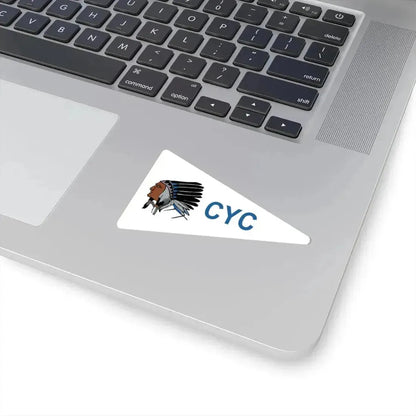 Burgee of Chippewa YC Ohio (United States) STICKER Vinyl Kiss-Cut Decal - The Sticker Space