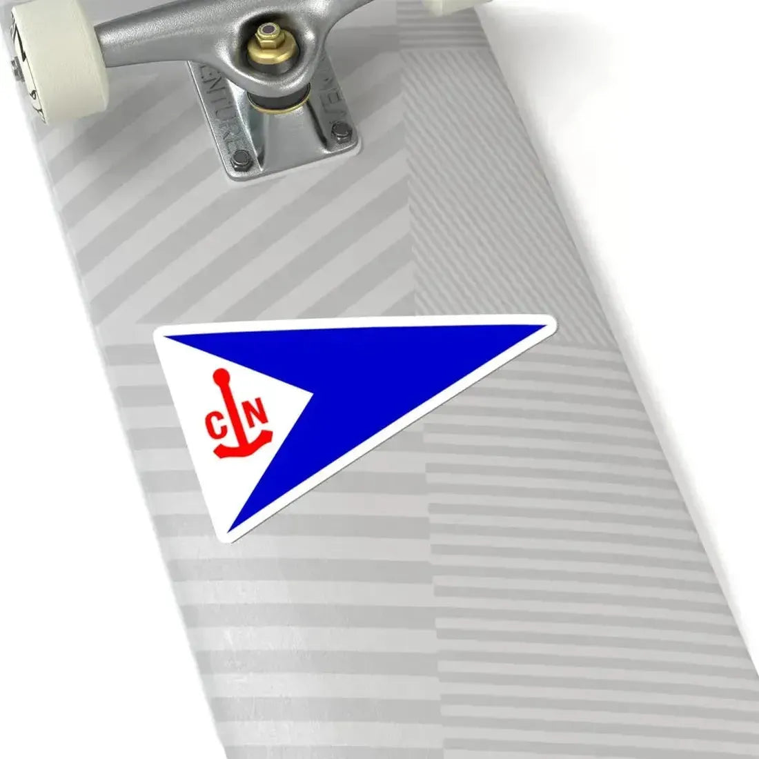 Burgee of Club Nautico San Juan (United States) STICKER Vinyl Kiss-Cut Decal - The Sticker Space