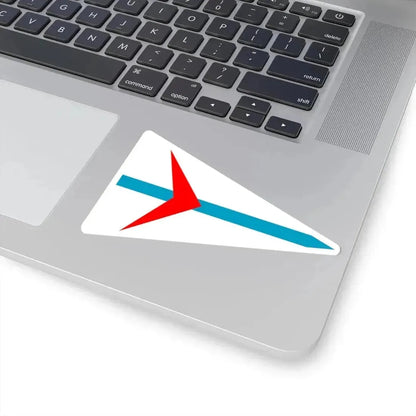 Burgee of CN Albatros Argentina (Argentina) STICKER Vinyl Kiss-Cut Decal - The Sticker Space