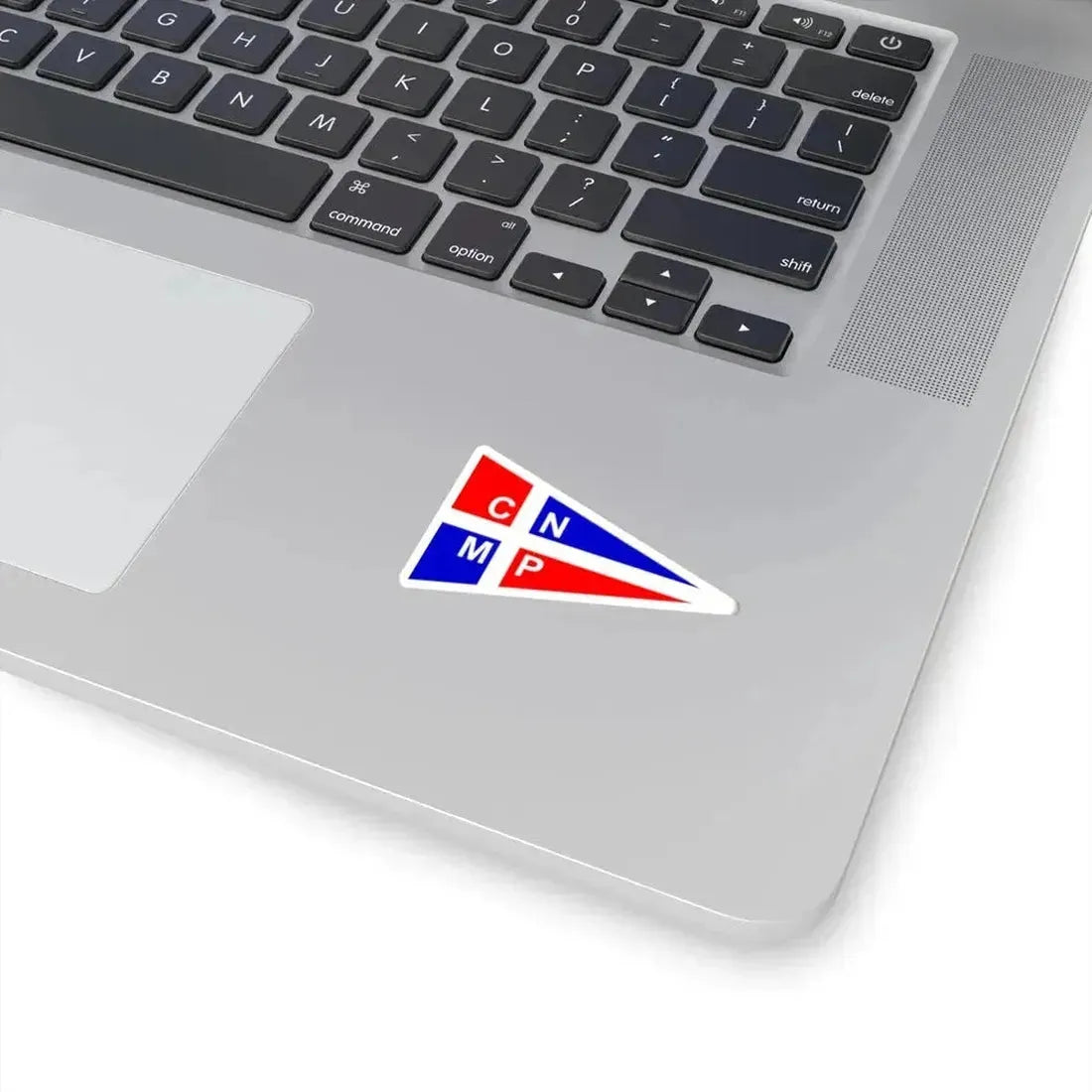 Burgee of CN Mar Plata (Argentina) STICKER Vinyl Kiss-Cut Decal - The Sticker Space