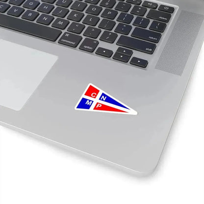 Burgee of CN Mar Plata (Argentina) STICKER Vinyl Kiss-Cut Decal - The Sticker Space