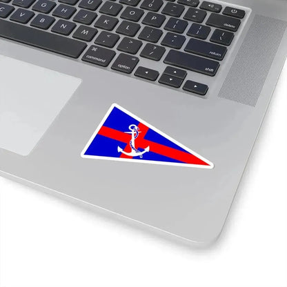 Burgee of CN Olivos (Argentina) STICKER Vinyl Kiss-Cut Decal - The Sticker Space