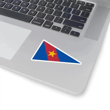 Burgee of CN San Isidro (Argentina) STICKER Vinyl Kiss-Cut Decal - The Sticker Space