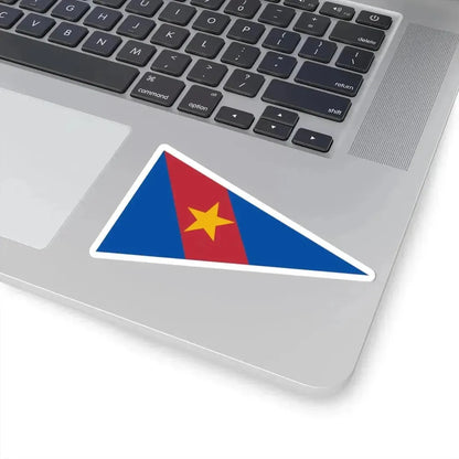 Burgee of CN San Isidro (Argentina) STICKER Vinyl Kiss-Cut Decal - The Sticker Space