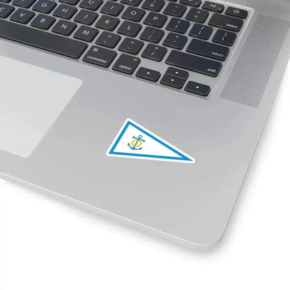 Burgee of CN San Pedro (Argentina) STICKER Vinyl Kiss-Cut Decal - The Sticker Space