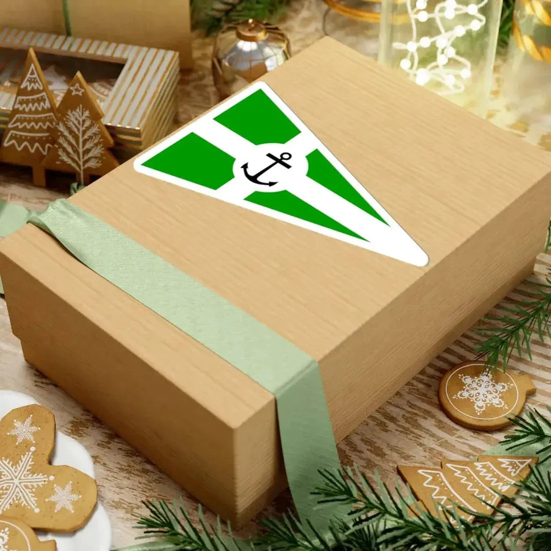 Burgee of CN Sevilla (Spain) STICKER Vinyl Kiss-Cut Decal - The Sticker Space