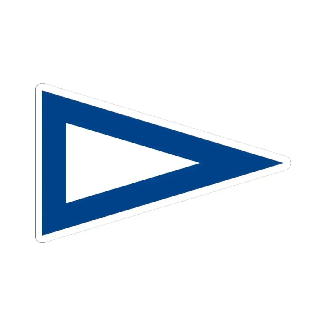 Burgee of CN Sudeste (Argentina) STICKER Vinyl Kiss-Cut Decal 3 Inch White - The Sticker Space