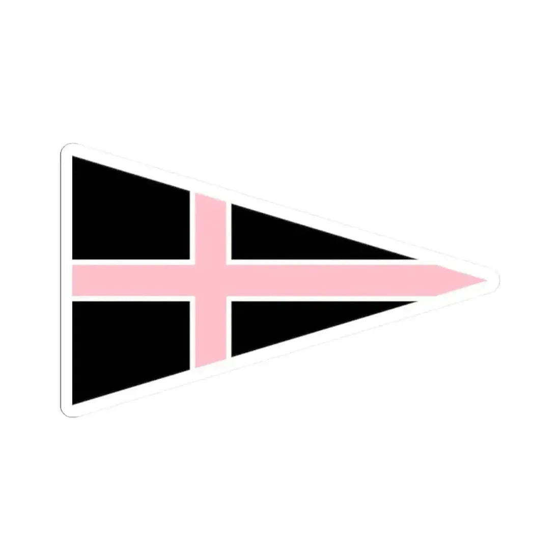 Burgee of CN Victoria (Argentina) STICKER Vinyl Kiss-Cut Decal 2 Inch White - The Sticker Space