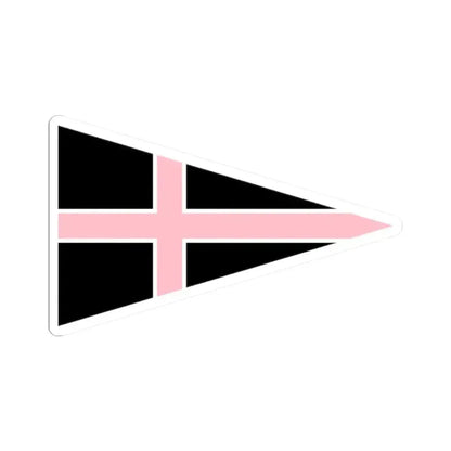 Burgee of CN Victoria (Argentina) STICKER Vinyl Kiss-Cut Decal 2 Inch White - The Sticker Space