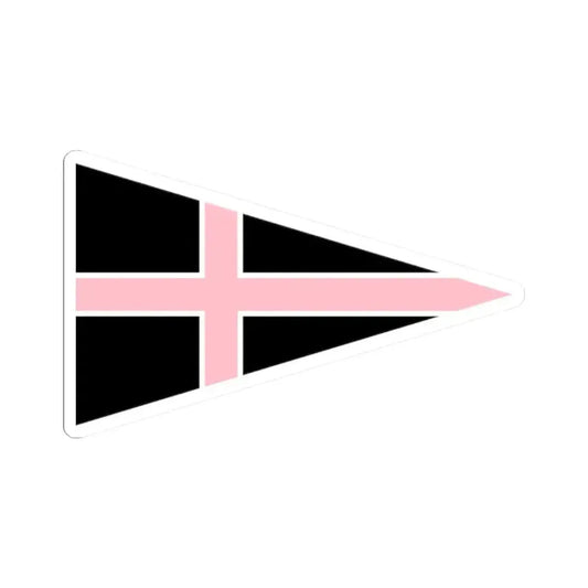 Burgee of CN Victoria (Argentina) STICKER Vinyl Kiss-Cut Decal 2 Inch White - The Sticker Space