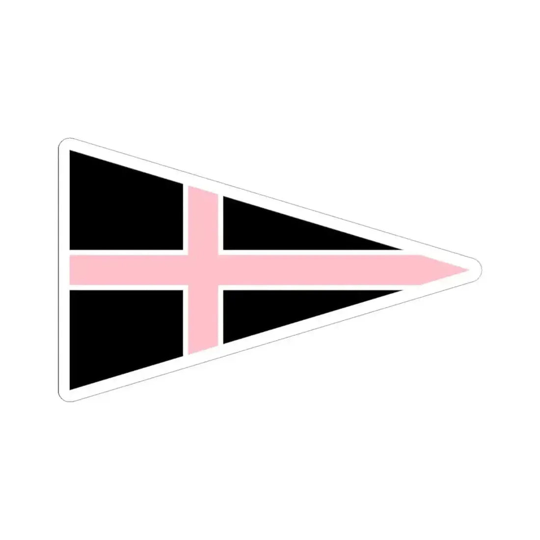 Burgee of CN Victoria (Argentina) STICKER Vinyl Kiss-Cut Decal 6 Inch White - The Sticker Space