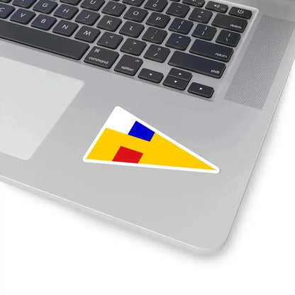 Burgee of CN Vilanova (Spain) STICKER Vinyl Kiss-Cut Decal - The Sticker Space