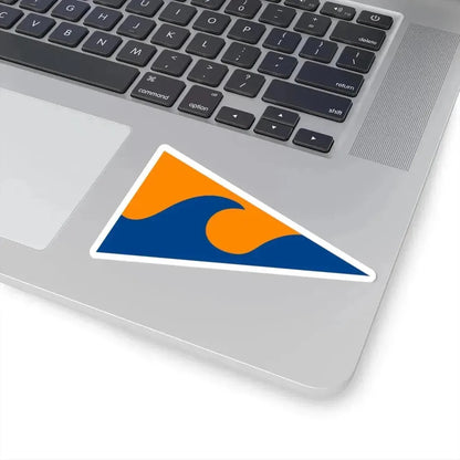 Burgee of Coral Reef YC (United States) STICKER Vinyl Kiss-Cut Decal - The Sticker Space