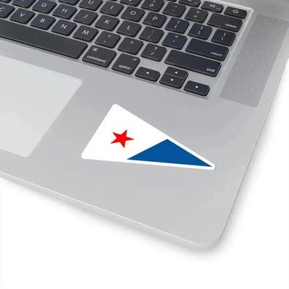 Burgee of Corinthian Sailing Club (United States) STICKER Vinyl Kiss-Cut Decal - The Sticker Space