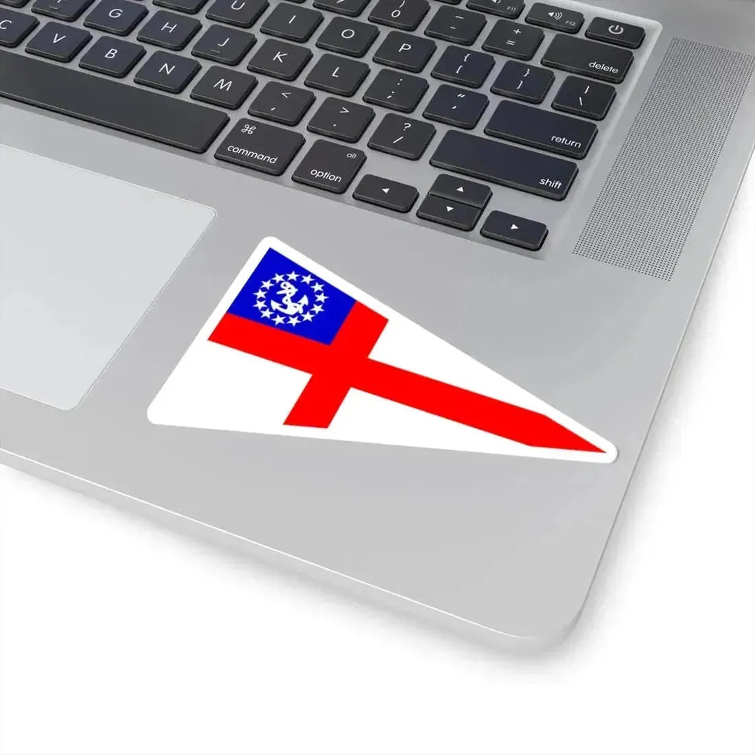 Burgee of Corinthian Yacht Club of Philadelphia (United States) STICKER Vinyl Kiss-Cut Decal - The Sticker Space