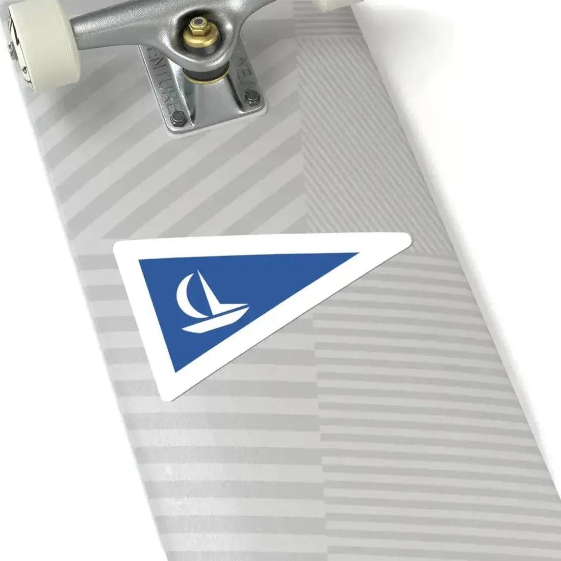 Burgee of Cowan Lake Sailing Association (United States) STICKER Vinyl Kiss-Cut Decal - The Sticker Space