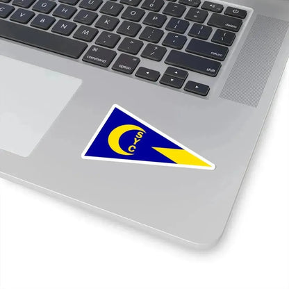 Burgee of Crescent Sail YC (United States) STICKER Vinyl Kiss-Cut Decal - The Sticker Space
