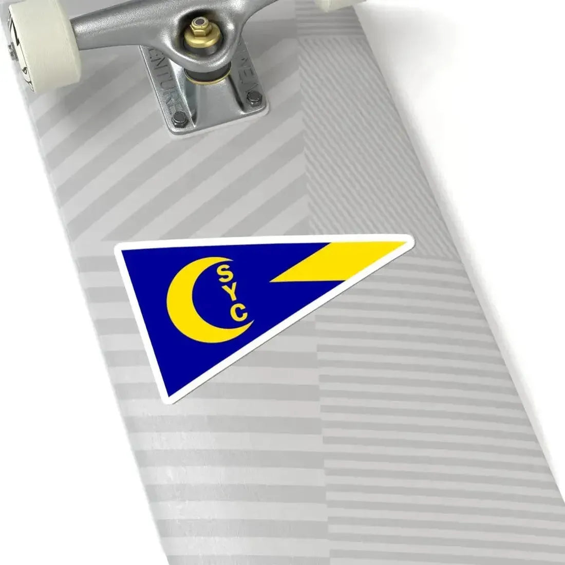 Burgee of Crescent Sail YC (United States) STICKER Vinyl Kiss-Cut Decal - The Sticker Space