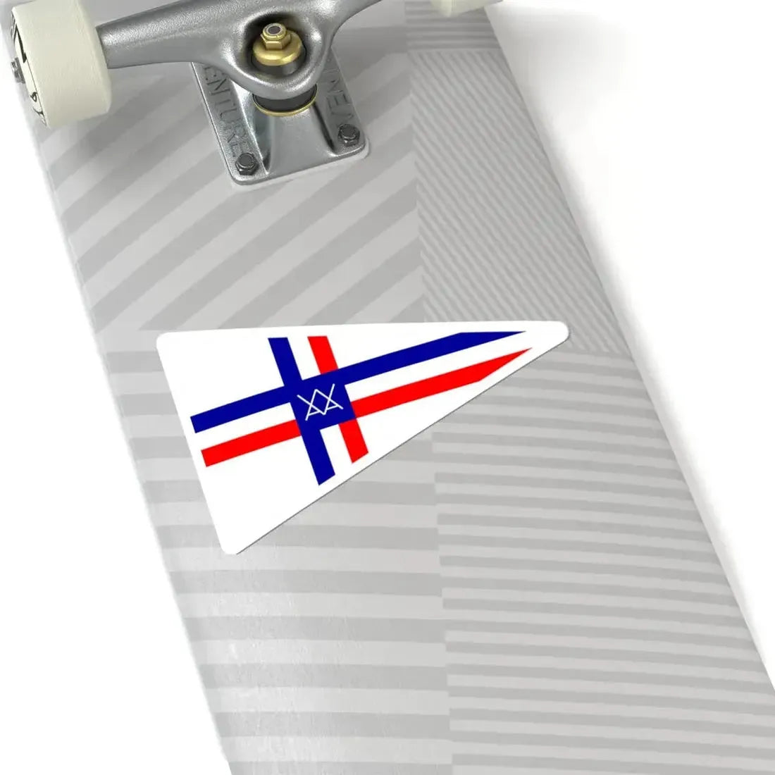 Burgee of CV Arcachon (France) STICKER Vinyl Kiss-Cut Decal - The Sticker Space