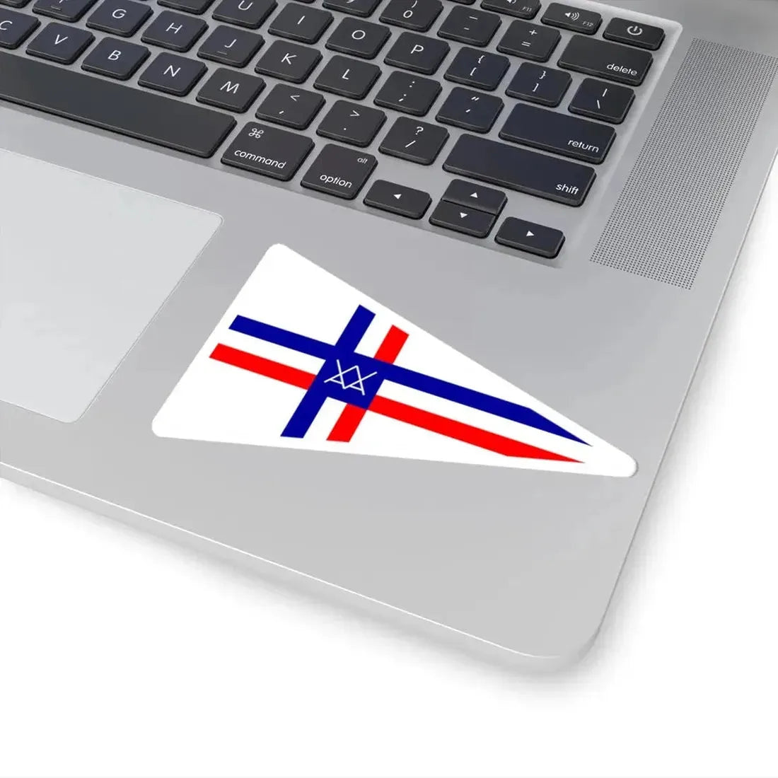 Burgee of CV Arcachon (France) STICKER Vinyl Kiss-Cut Decal - The Sticker Space