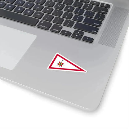 Burgee of CV Atlantico (Portugal) STICKER Vinyl Kiss-Cut Decal - The Sticker Space