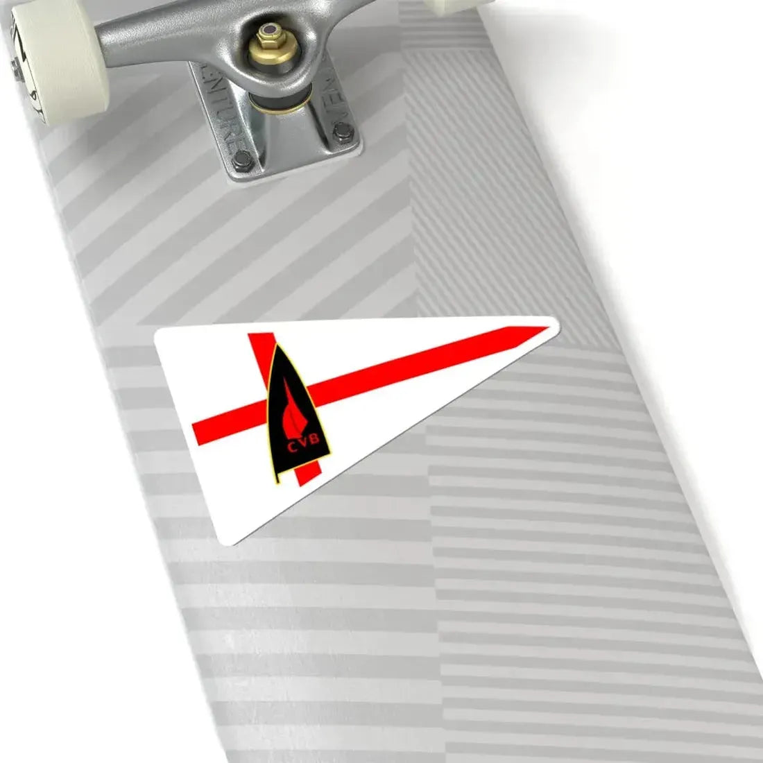 Burgee of CV Barreiro (Portugal) STICKER Vinyl Kiss-Cut Decal - The Sticker Space