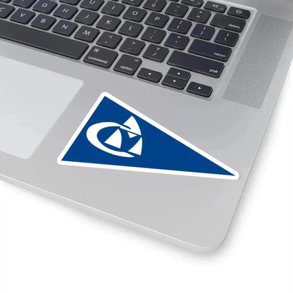 Burgee of CV Rosario (Argentina) STICKER Vinyl Kiss-Cut Decal - The Sticker Space