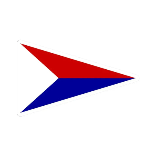 Burgee of CY El Quisco (Chile) STICKER Vinyl Kiss-Cut Decal 2 Inch White - The Sticker Space