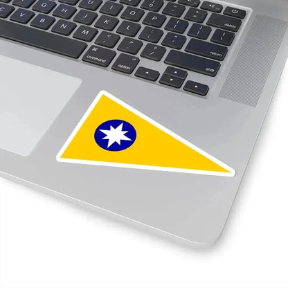 Burgee of CY Higuerillas (Chile) STICKER Vinyl Kiss-Cut Decal - The Sticker Space